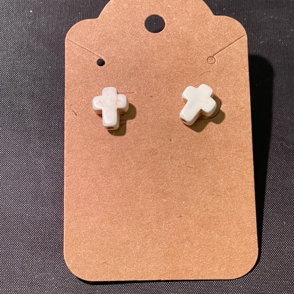Cross earrings!